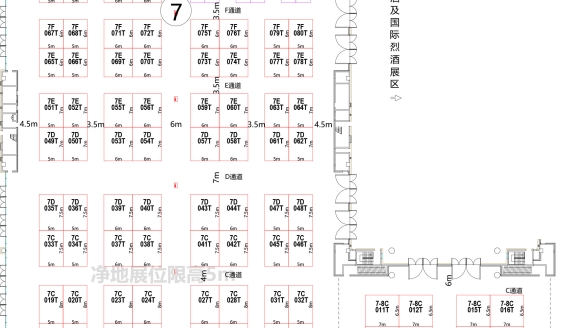 第110届成都糖酒会【精酿啤酒及低度馆】图纸